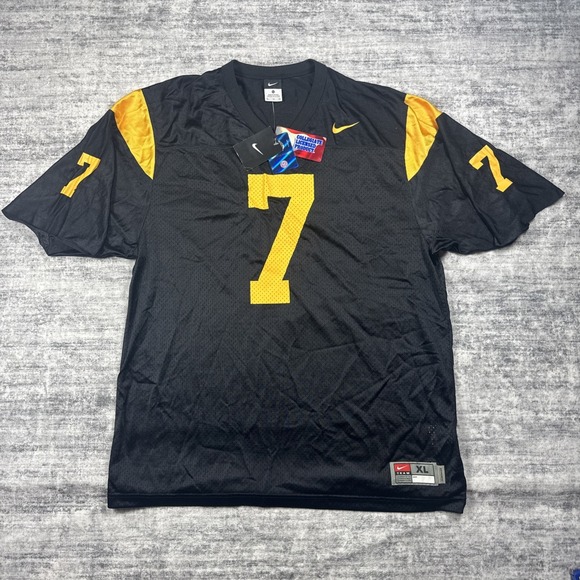 Nike Other - Nike USC Trojans #7 Jersey Mens XL Black Y2K Nike Team College Football XL